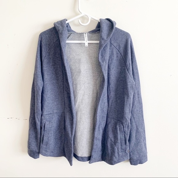 Fabletics Sofia Drape Hoodie Sweatshirt Jacket - Picture 2 of 8